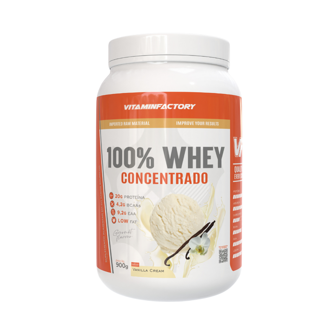 100% WHEY PROTEIN GOURMET CONCENTRADO VANILLA CREAM