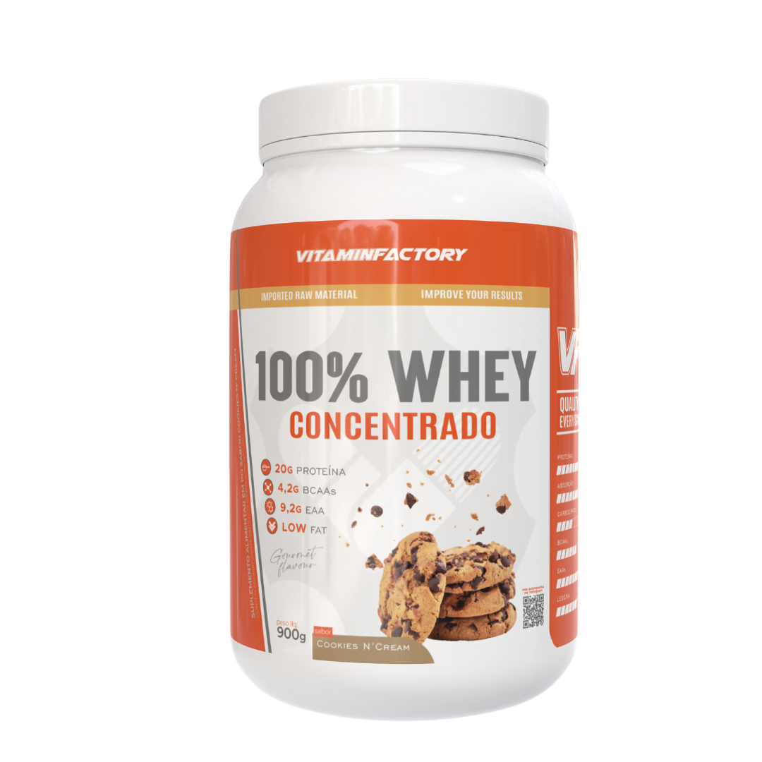 100% WHEY PROTEIN GOURMET CONCENTRADO COOKIES N CREAM