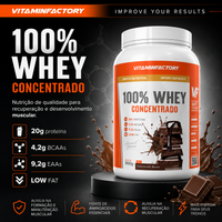 100% WHEY PROTEIN GOURMET CONCENTRADO CHOCOLATE BELGA