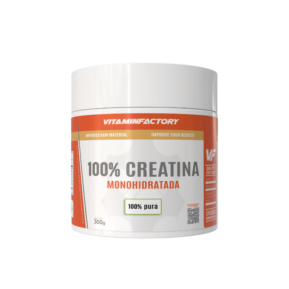 CREATINA MONOHIDRATADA 100% 300G
