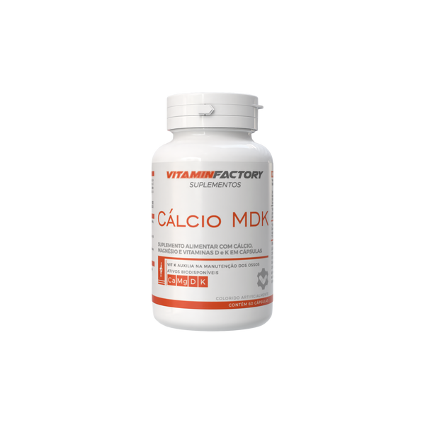 Cálcio MDK - 60 Cápsulas