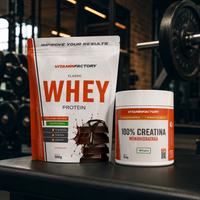 Kit Classic Whey Chocolate 900 g + Creatina